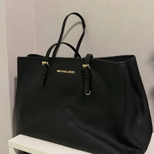 Michael Kors Jet Set Large Shoulder Tote Bag Saffiano Leather