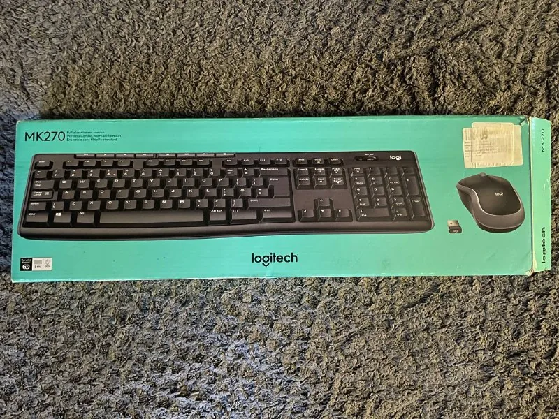 Logitech MK270, клавиатура, мышь