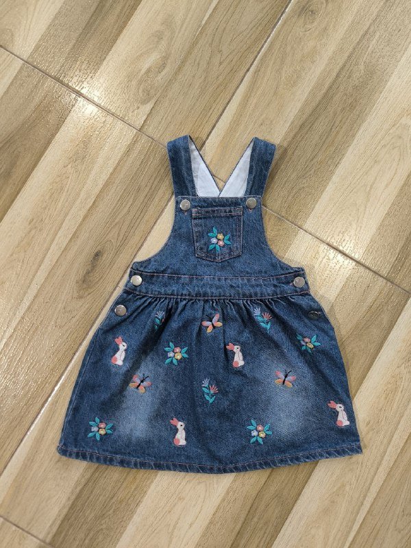 Джинсовый сарафан для детей 2-3 года