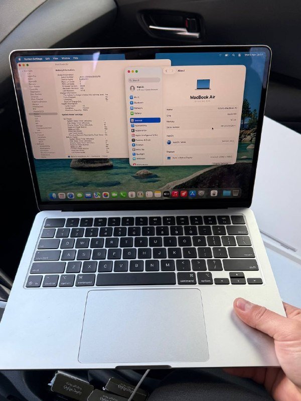Apple Macbook Air 13 дюймов M4 16 ГБ 256 ГБ 4