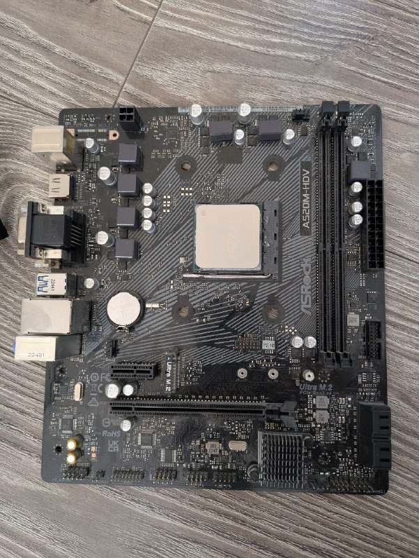 Неполная сборка ПК: Ryzen 5 3600, Motherboard, Power supply 2