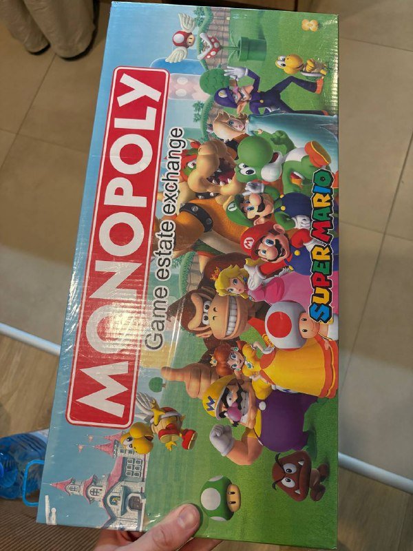 Настольная игра Monopoly Super Mario новая