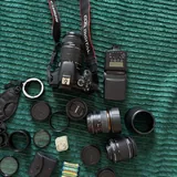Canon EOS 550D, объективы, вспышка, фоторюкзак 5