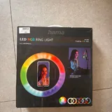 Кольцевая RGB-лампа Hama FoldUp RGB 102 1