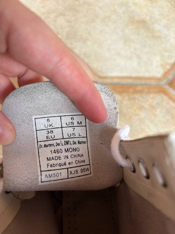 Dr. Martens, Nike Jordan 1 женская обувь, размер 38 3