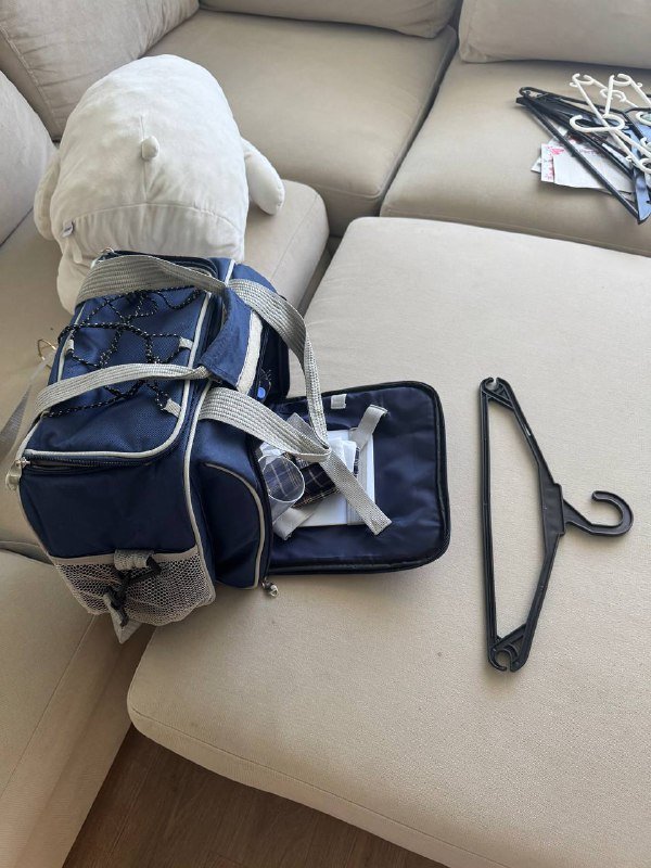 Сумка холодильник с набором для пикника 3