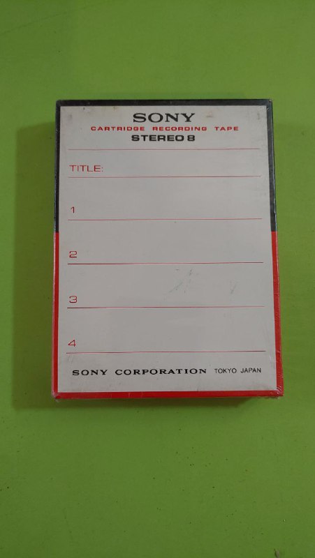 Картридж Sony Stereo 8 8T-60 для аудиозаписи 2