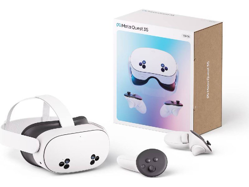 Meta Oculus Quest 3S VR очки, сумка, кабель Type-C