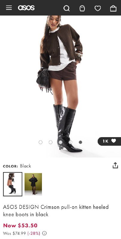 Asos Design сапоги на невысоком каблуке 37 и 38 3