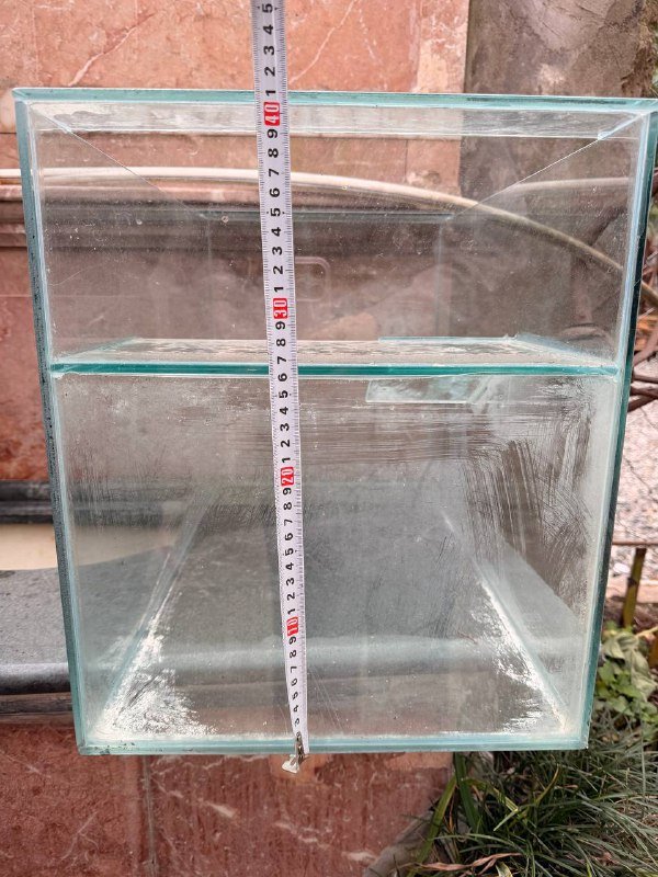 Аквариум для черепахы стеклянный 40x35x60 см 4