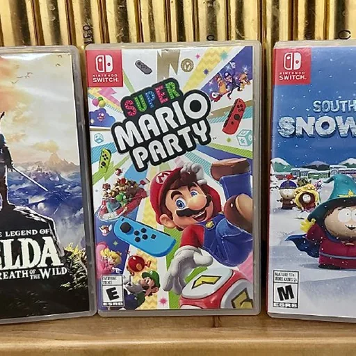 Игры для Nintendo Switch: Zelda, Super Mario Party, South Park