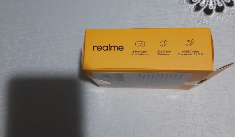 Realme Buds T110 наушники новые черные 2