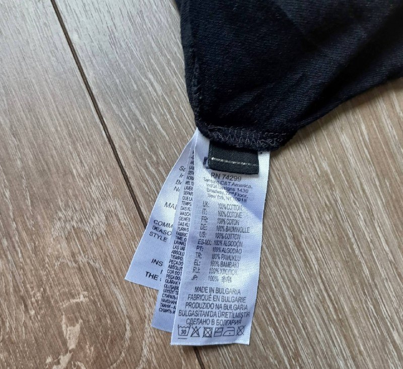 Diesel черный лонгслив мужской размер M-L 5