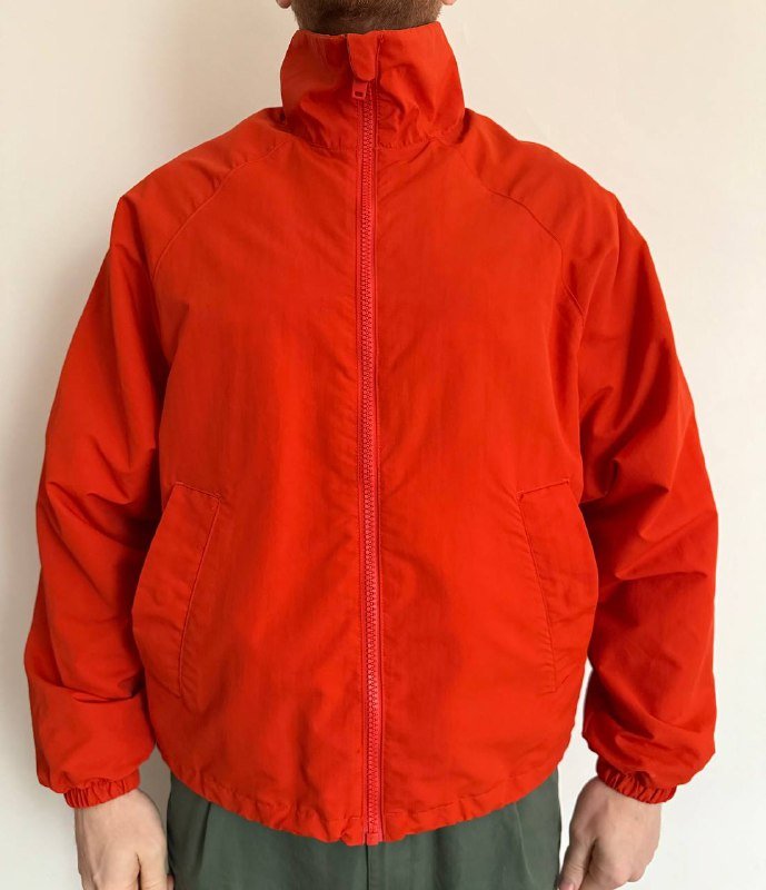 Оранжевая ветровка Zara Unisex 3