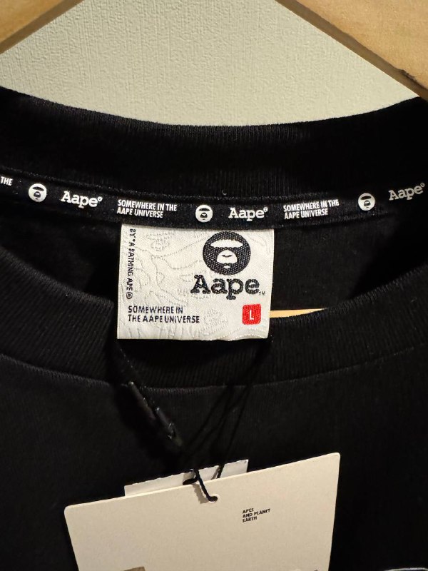 Футболка AAPE By a bathing ape Размер L Оригинал 3