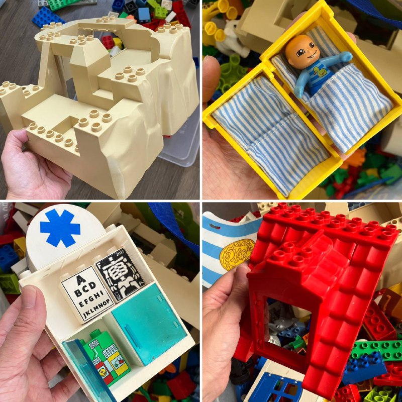 Наборы Lego DUPLO "Больница", "Пиратский корабль" и др. 3