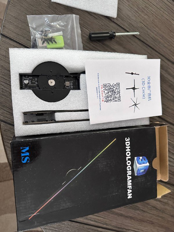 Hologram Fan 3D дисплей 2