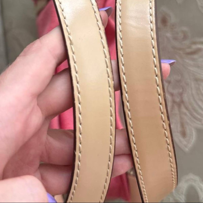 Сумка Lancel оригинал, розовый деним и натуральная кожа 9