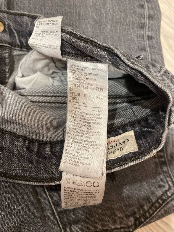 Джинсы Levi’s 501 размер S-M 3