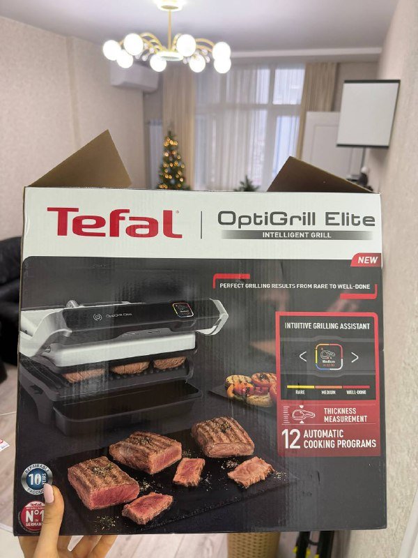Электрический гриль Tefal OptiGrill Elite