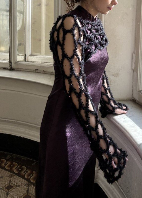 Винтажные подвески сердце из муранского стекла, набор бабочка из серебра, вязаная кофта с пайетками 7