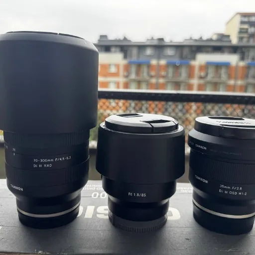 Объективы Tamron, Sony, Sigma, камера Sony ZV-E10