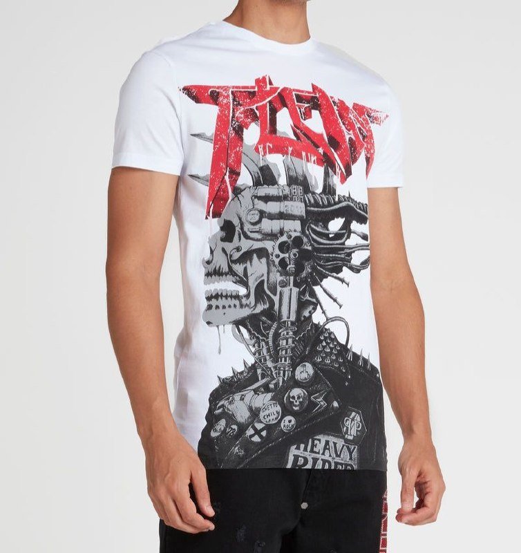 Футболка Philipp Plein Logo Rock Plein Punk 7