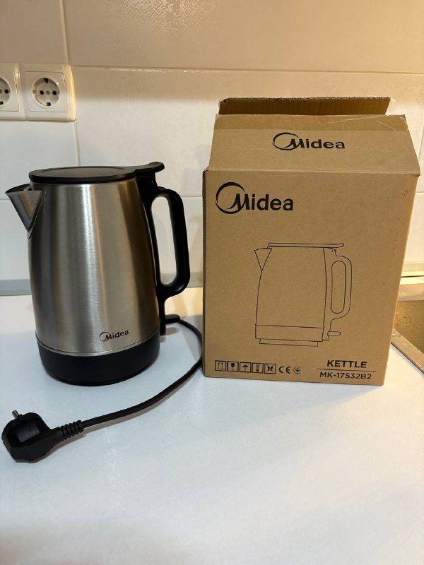 Электрический чайник Midea, напольные весы Tesla, банки для закатки, тёрка, плетёные корзины, массажный рол, утюг Scarlett