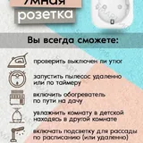 Умная розетка 20 А 2