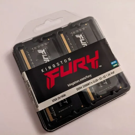 Оперативная память DDR4 Kingston Fury 2x16GB