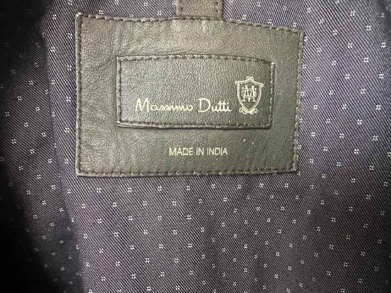 Куртка Massimo Dutti натуральная кожа размер M 6
