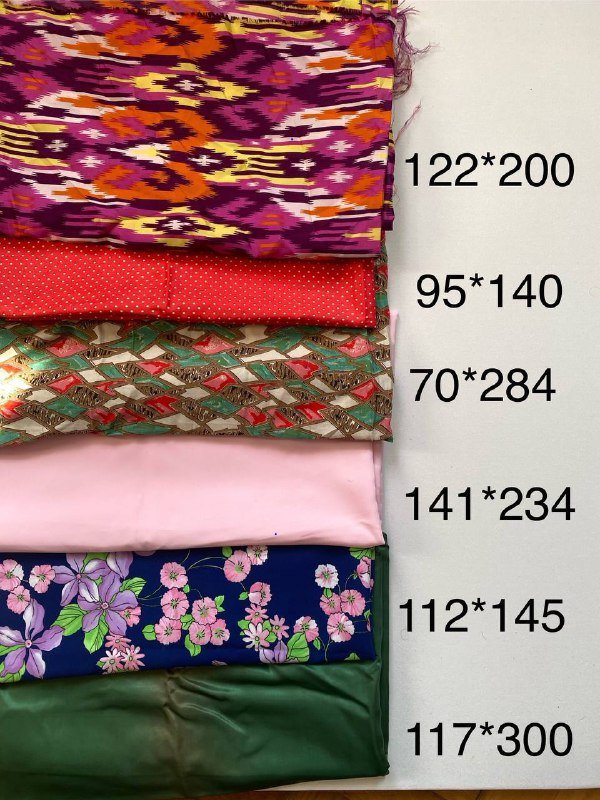 Винтажные ткани советских времен