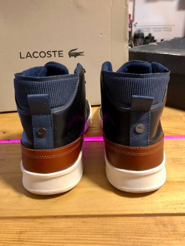 Мужские зимние кеды Lacoste 4