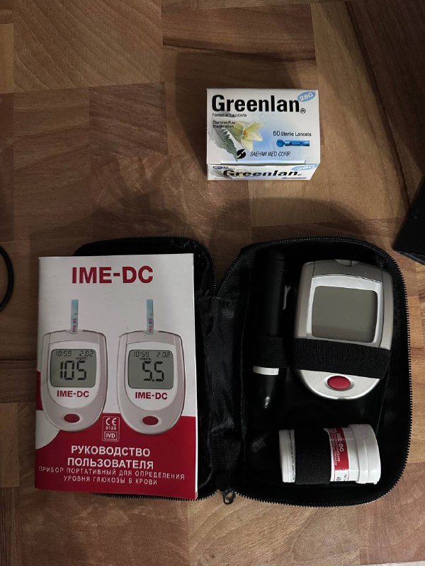 Глюкометр IME DC с ланцетами