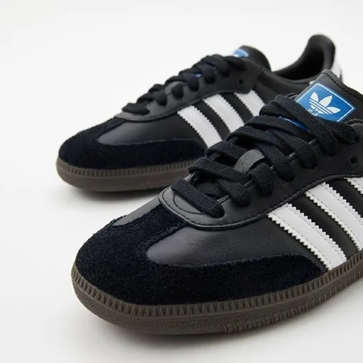 Черные кеды Adidas Originals Samba