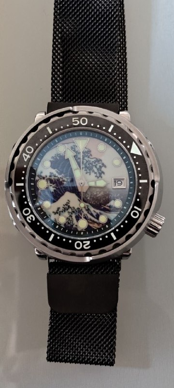 Автоматические дайверские часы H5-Surf Kanagawa Tuna Diver 300M
