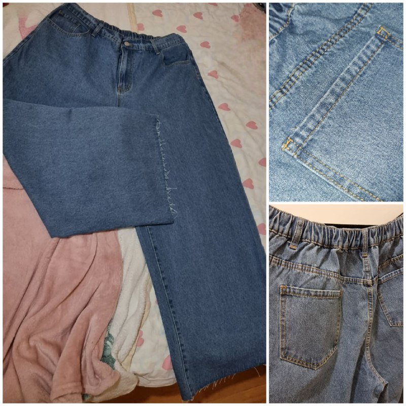 Джинсы женские Shein с необработанным краем 2XL