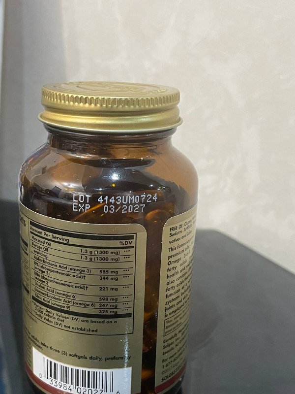 Magnesium B6, Solgar Omega 3-6-9 4