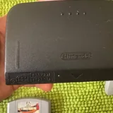 Nintendo 64, джойстик, картридж, блок питания 4