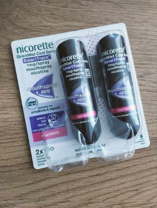 Никотиновый спрей Никоретте 300 доз 1 мг никотина