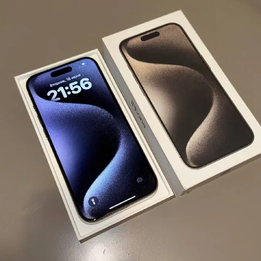 iPhone 15 Pro Natural Titanium 128GB