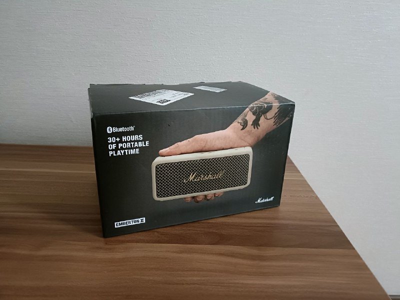 Колонка Marshall Emberton 2 бежевая