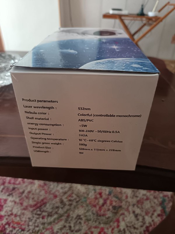Светильник астроном с Bluetooth и музыкой 5