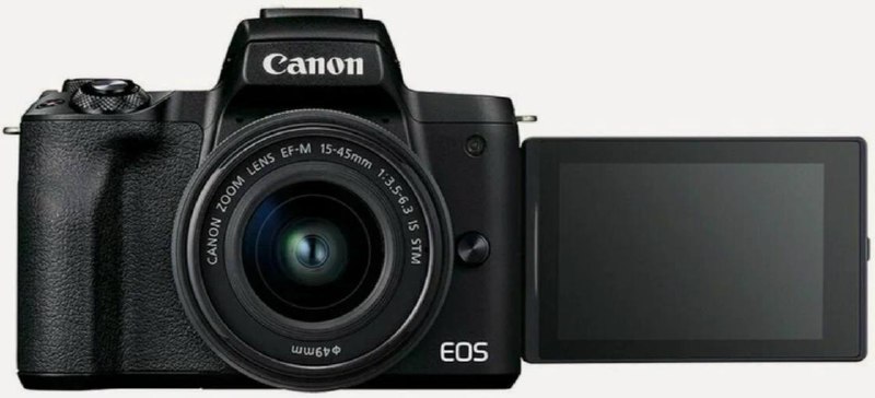 Canon M50 Mark II с объективом, зарядник, 2 аккумулятора, сумка 5