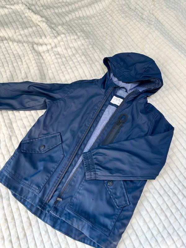 Куртка 134 рост новая, Куртка непромокаемая с утеплением 128 рост 7