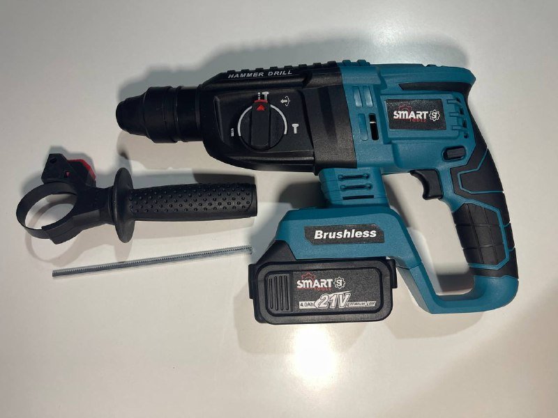 Набор аккумуляторного инструмента перфоратор гайковерт болгарка пила аккумуляторы ЗУ 6