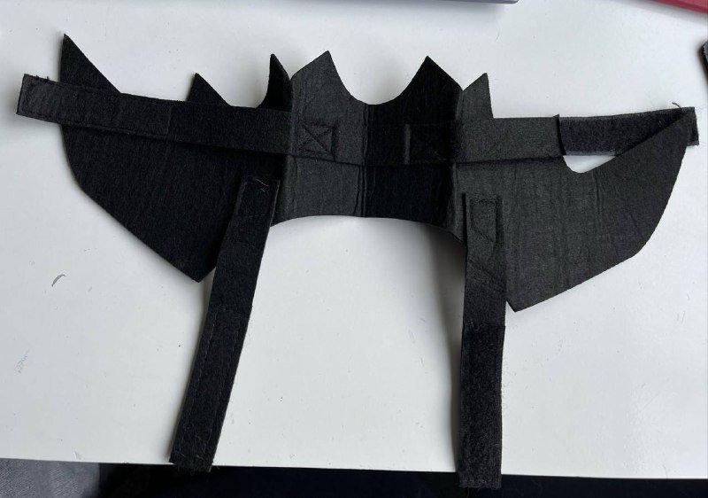 Крылышки летучей мыши для котика