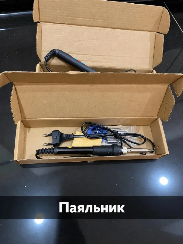 Паяльники с кнопками и металлическим жалом 1