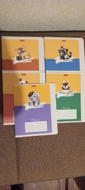 Детские книги и тетради для чистописания и математики 7