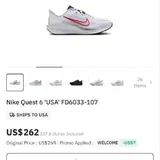 Беговые кроссовки Nike 6